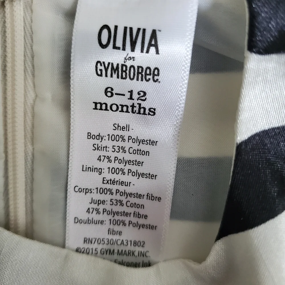 Gymboree olivia size